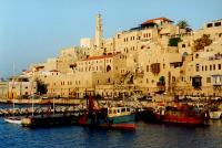 The old Jaffa harbor